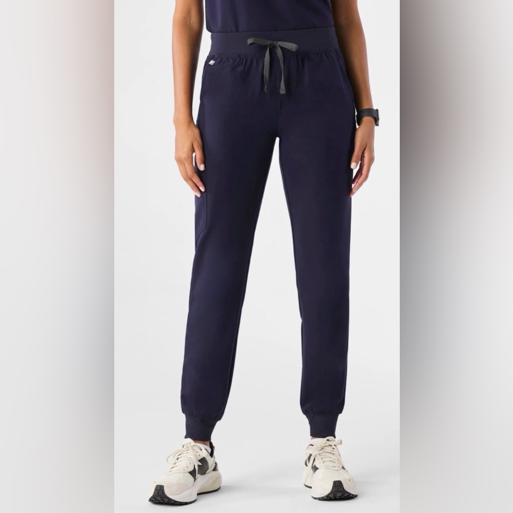 Figs Zamora Jogger Navy Blue Scrub Pants